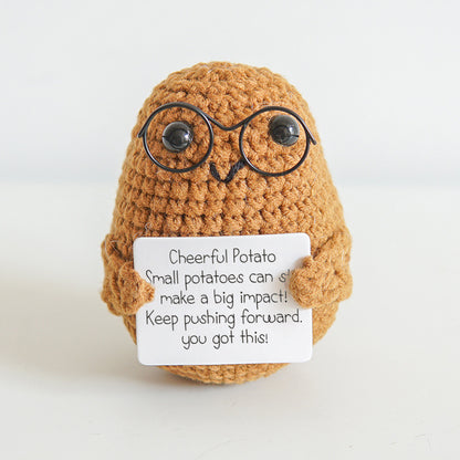 Positive Energy Crocheted Potato and Fruit Decor