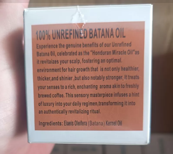 Unrefined Batana Oil